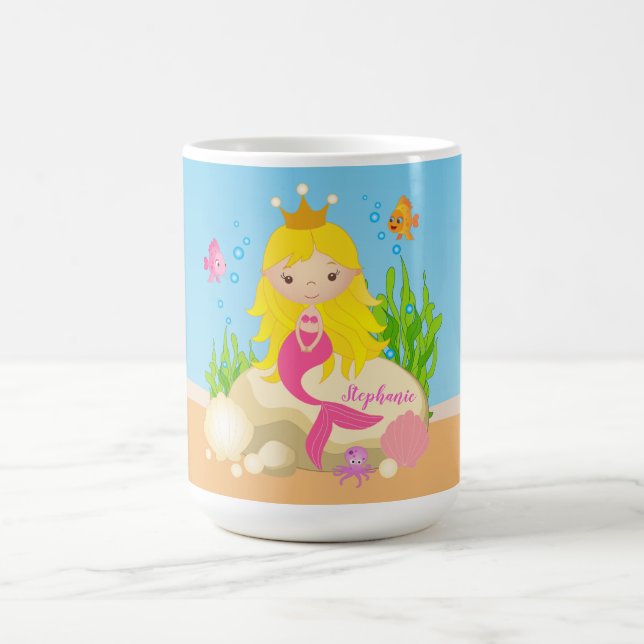 Mug Sous le nom de la femme de ménage de mer (Centre)