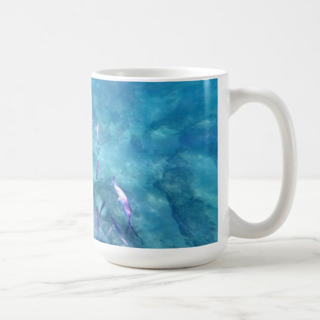 Mug Sous l'eau, barrière de corail, snorkeling (Droite)