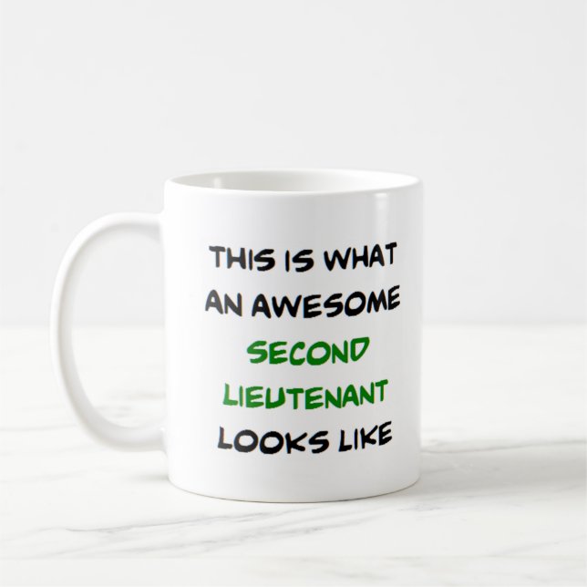Mug sous-lieutenant, génial (Gauche)