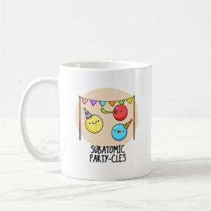Mug Sous-Parti Atomique - cycles Funny Science Pun