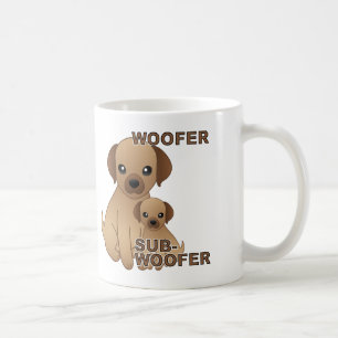 Mug Sous-Woofer Chien Chien Chien Chien Chien Chien Ch