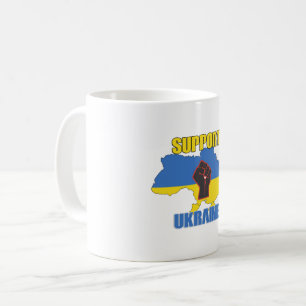 Mug Soutenez l'Ukraine - Paix et Amour pour l'Ukraine