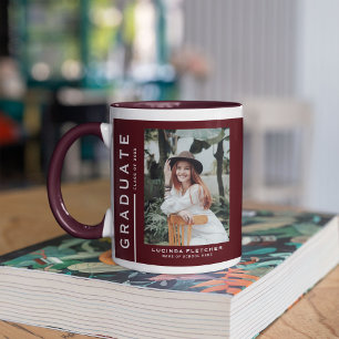 Mug Soutenir les diplômés photo et devis cadeau de dip