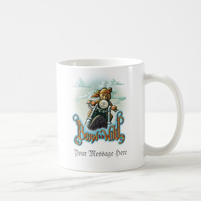 Mug Soutenu pour être personnalisable sauvage (Droite)