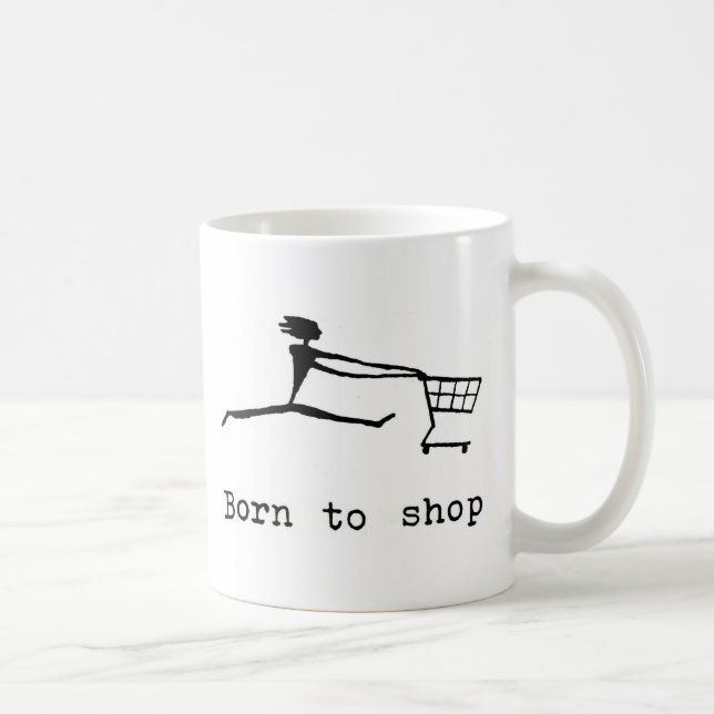 Mug Soutenu pour faire des emplettes (Droite)