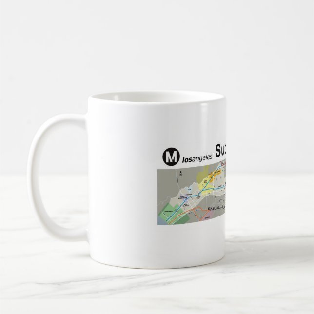 Mug Souterrain de Los Angeles vers la mer (Gauche)