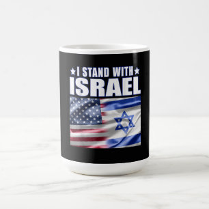Mug Soutien à Israël Je suis avec Israël 