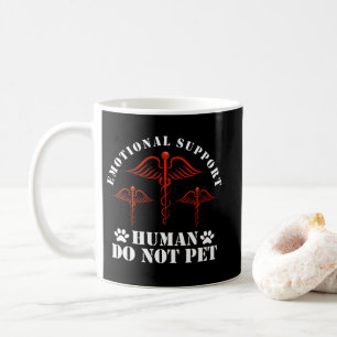 Mug Soutien émotionnel Humain Ne pas animal - Service