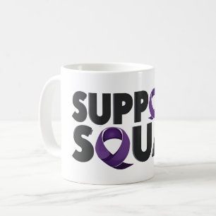 Mug Soutien Équipe Testiculaire Sensibilisation au can
