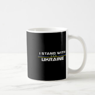 Mug Soutien Je suis avec l'Ukraine Drapeau américain u