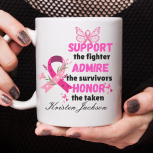 Mug Soutien personnalisé au combattant de la sensibili