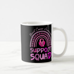 Mug Soutien Squad Pink Arc-en-ciel Leopard Cancer du s