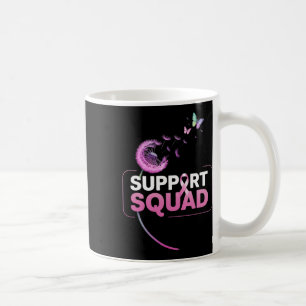 Mug Soutien Squad Pink Ribbon Sensibilisation au cance