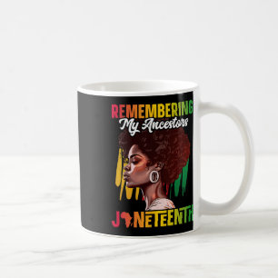 Mug Souvenir de mes ancêtres Chemise Noire Histoire Ju