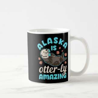 Mug Souvenir de vacances de la loutre de mer de l'Alas