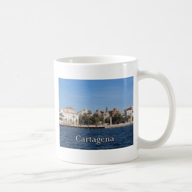 Mug Souvenir et cadeau de Carthagène (Droite)