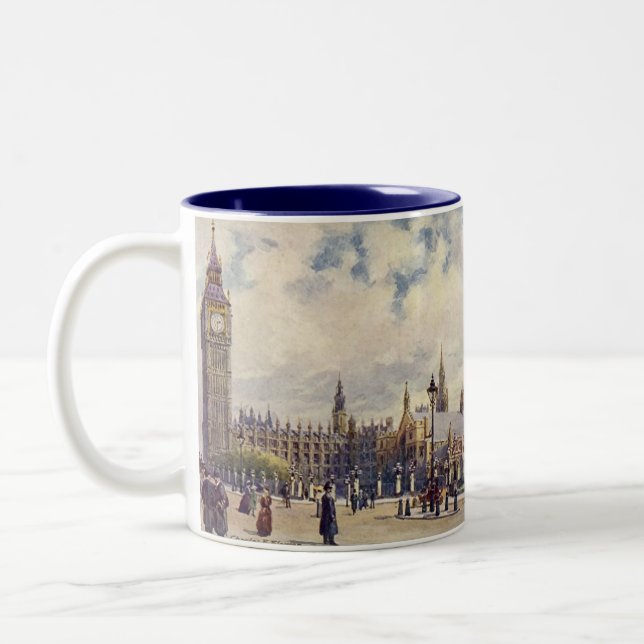 Mug souvenir - Londres, Chambres du Parlement (Gauche)