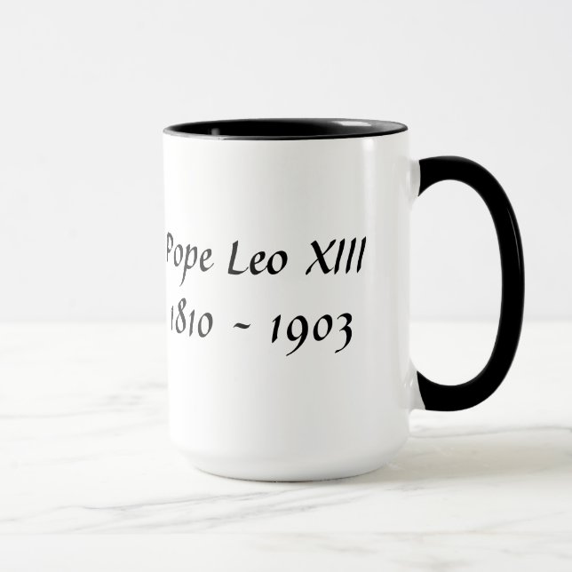 Mug souvenir - Pape Léon XIII (Droite)