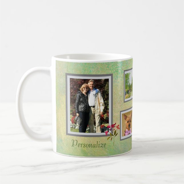 MUG SOUVENIRS PERSONNE ANIMAL VOYAGE FACILE 6 PHOTO CO (Gauche)