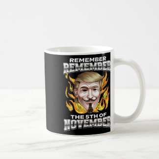 Mug Souviens-toi Souviens-toi du 5 Novembre Trump Fawk