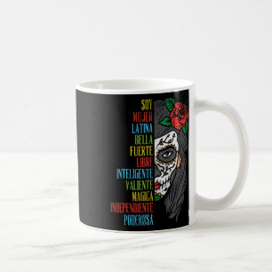 Mug Soy Mujer Latina Crâne à sucre Femmes Cinco De May