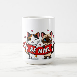 Mug Soyez à moi Chats de la Saint-Valentin Adorables