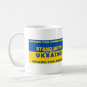 MUG SOYEZ AVEC L'UKRAINE - DITES NON À LA GUERRE