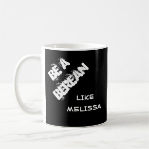 Mug Soyez Beréen Apologetics Scripture Verse Black