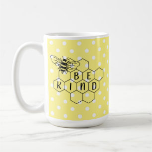 Mug Soyez Bumble Bee Yellow Polka Dot