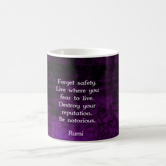 Mug Soyez Citation Inspirationnelle De Rumi Célèbre (Centre)