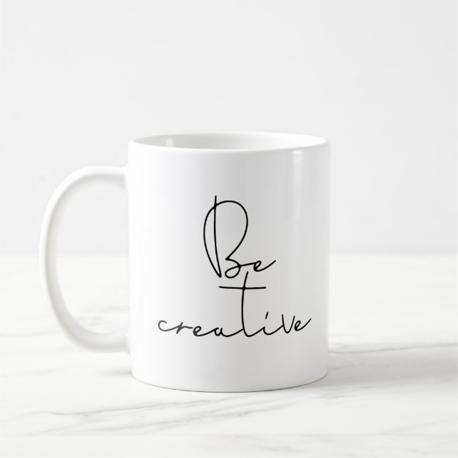 Mug Soyez créatif (Gauche)