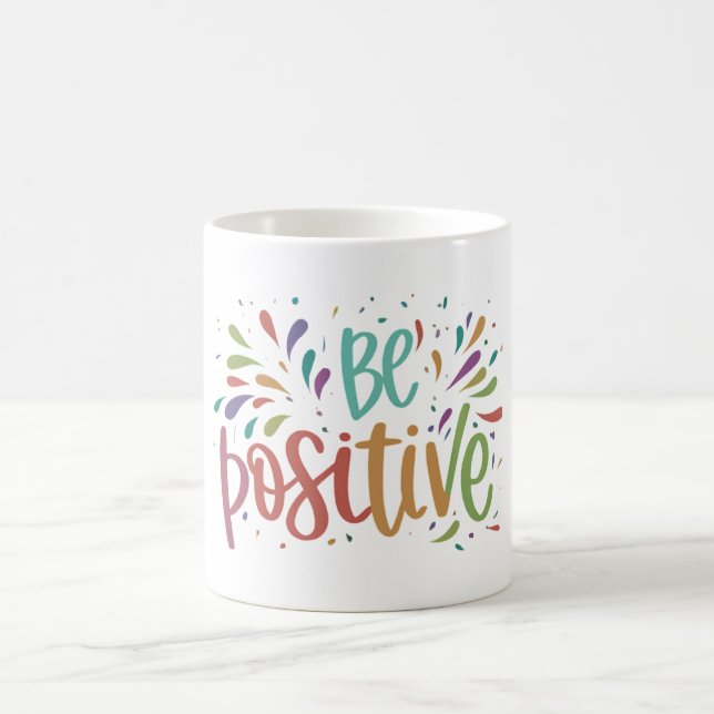 Mug Soyez des pensées positives muet (Centre)