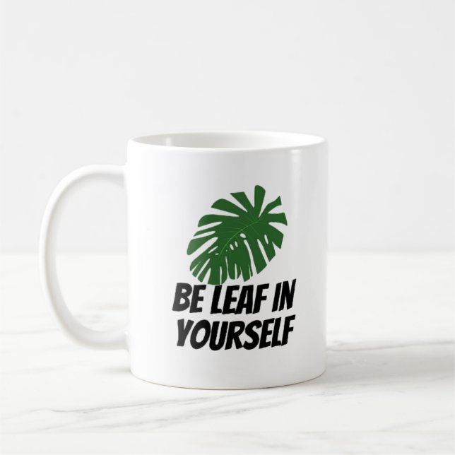 Mug Soyez Feuille En Vous-Même (Gauche)