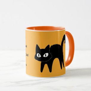 Mug Soyez forte et courageuse Chat Noir