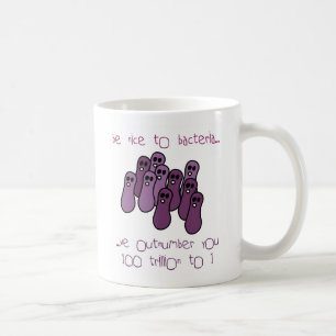 Mug soyez gentil aux bactéries