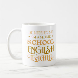 Mug Soyez gentil avec moi Je suis un professeur d'angl