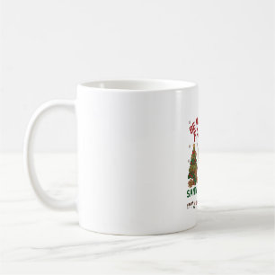 Mug Soyez Gentil Fermier Père Noël Animaux de Ferme de