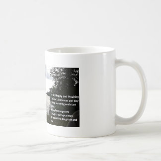 Mug Soyez heureux et en santé