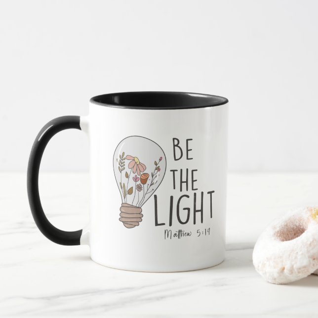 Mug Soyez le café léger (Avec donut)
