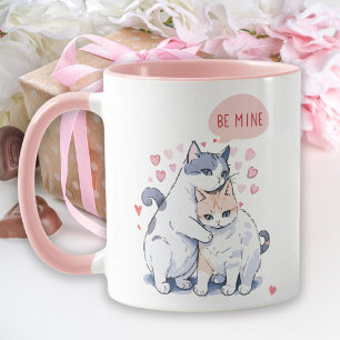 Mug Soyez le mien Charming Chats Love Confession Valen