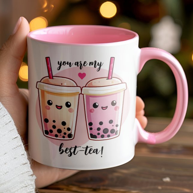Mug Soyez mes meilleurs Galentines de thé (Créateur téléchargé)
