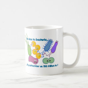 Mug Soyez Nice aux bactéries