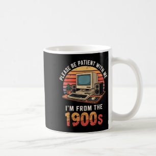 Mug Soyez Patient Im Des Années 1900 Retro Vintage