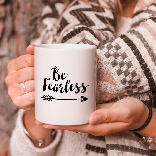 Mug Soyez sans crainte - Sayons Inspirationnels Typogr (Créateur téléchargé)