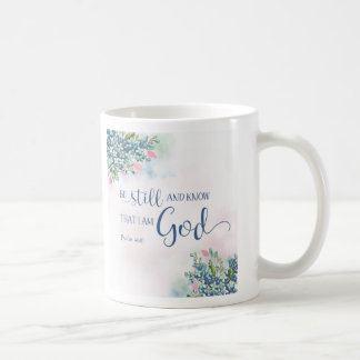 Mug Soyez toujours et sachez que je suis Dieu, Ps 46:1