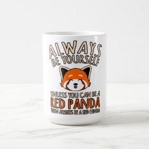 Mug Soyez Toujours Un Panda Rouge Cute Animaux Pandas 