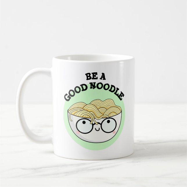 Mug Soyez Un Bon Noodle Amusant Bowl De Pun De Nouille (Gauche)