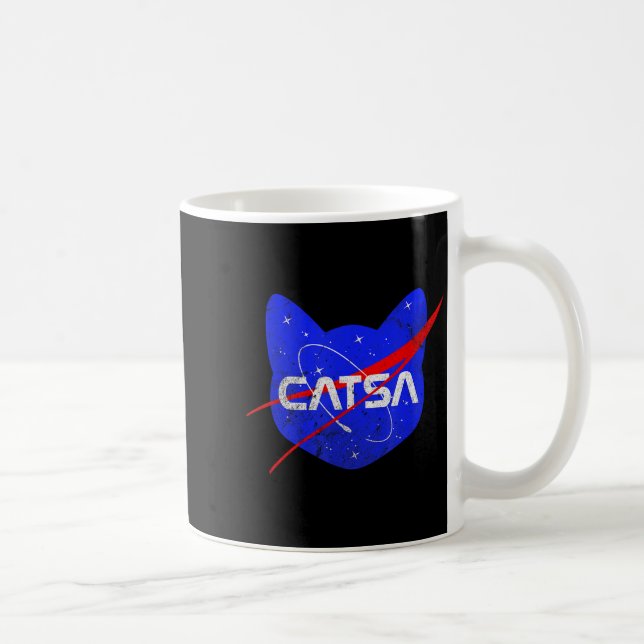 Mug Space Cat Funny Universe Catsa  (Droite)