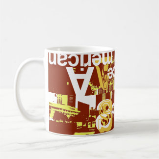 Mug SpaceAmerican en rouge