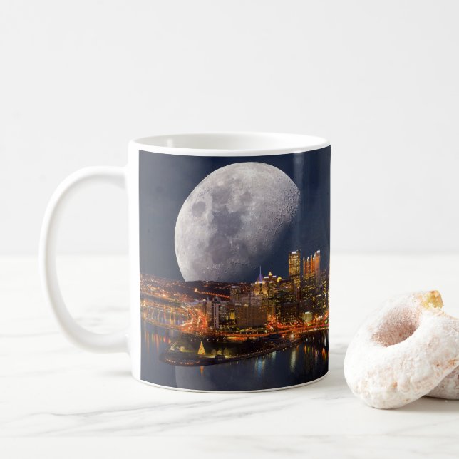 Mug Spacey Pittsburgh (Avec donut)
